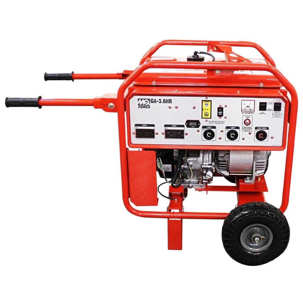 Multiquip GA36HR Portable Generator - 3.6 kW - Honda GX240 - Image 1