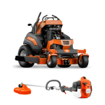 Husqvarna V554X Stand On Commercial Zero Turn Mower +Bonus 522L Trimmer