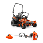 Husqvarna 54" Z454 Zero Turn Mower 22HP Kawasaki +Bonus 522L Trimmer (Scratch and Dent)