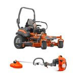 Husqvarna Z554L 54" Zero Turn Mower 27HP Kaw V-Twin +Bonus 522L Trimmer (Scratch and Dent)