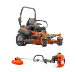 Husqvarna Z554X 54" Zero Turn Mower 31 HP Kaw V-Twin +Bonus 522L Trimmer (Scratch and Dent)