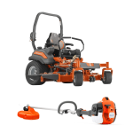 Husqvarna Z554X 54" Zero Turn Mower 31 HP Kaw V-Twin +Bonus 522L Trimmer (Scratch and Dent)