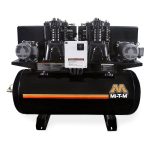 MI-T-M ACD-46375-120H 120-Gallon 7.5 HP 460V Air Compressor