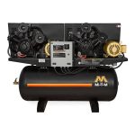 MI-T-M ADD-20310-120H 120-Gallon 10 HP 200V Air Compressor