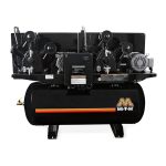 MI-T-M ADD-46310-120HM 120-Gallon 10 HP 460V Air Compressor