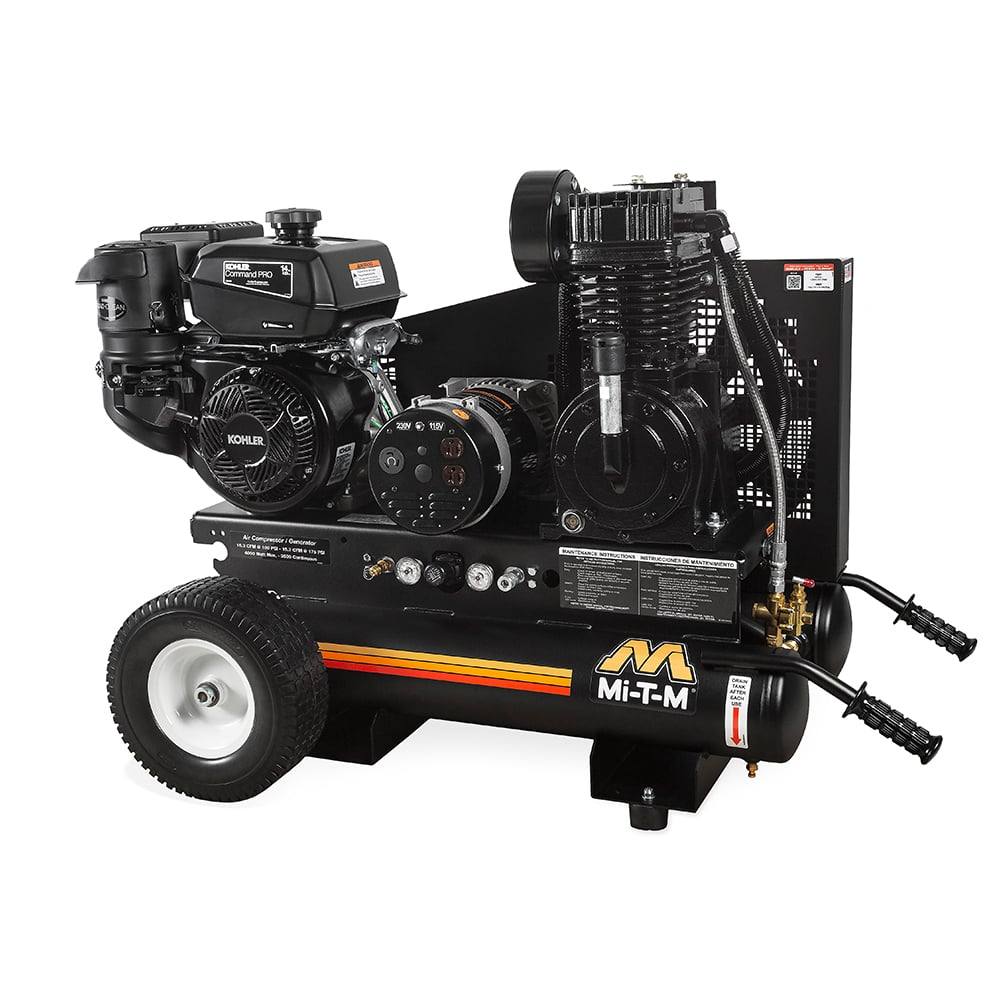 ag2-pk14-08m MI-T-M AG2-PK14-08M1 8-Gallon 429cc Kohler 2-Stage Generator - Image 1