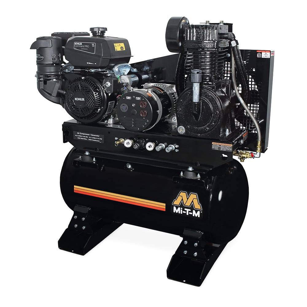 ag2-sk14-30m MI-T-M AG2-SK14-30M 30-Gallon 429cc Kohler Combo Generator - Image 1