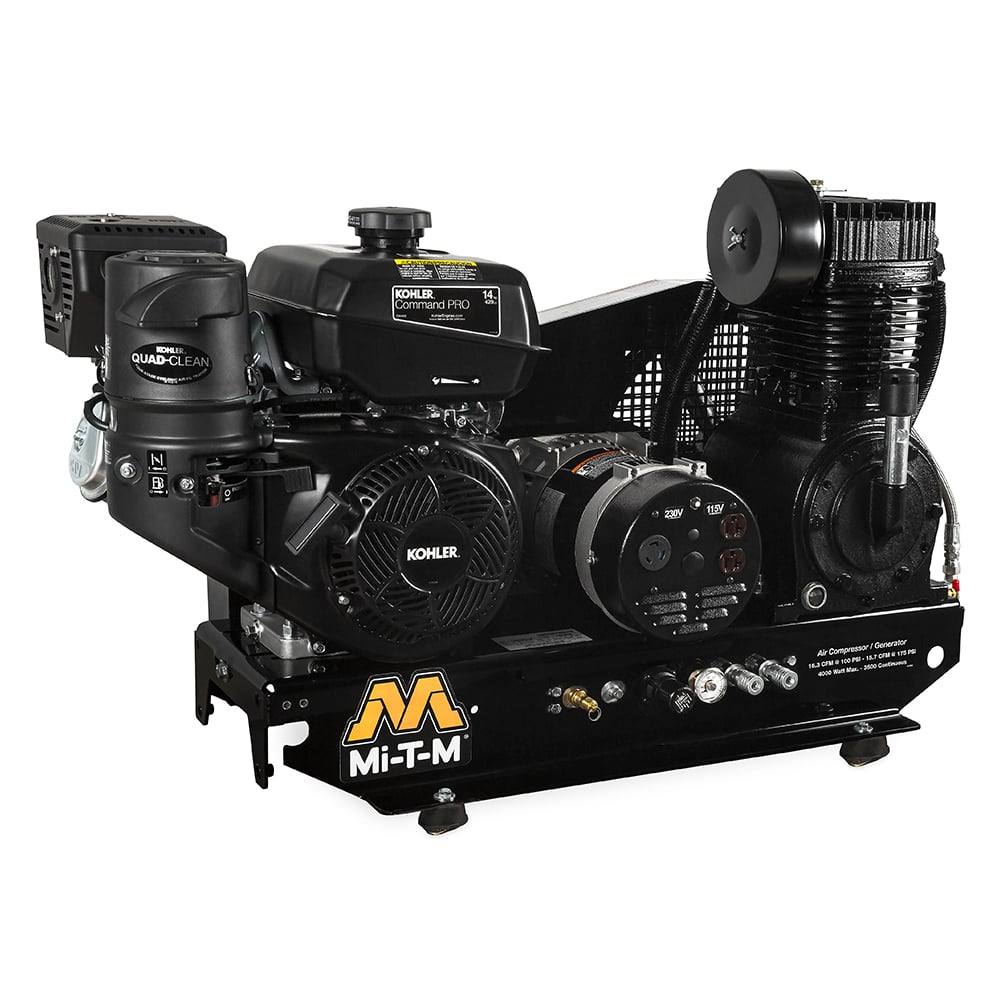 ag2-sk14-b MI-T-M AG2-SK14-B Base-Mount 429cc Kohler Combo Generator - Image 1