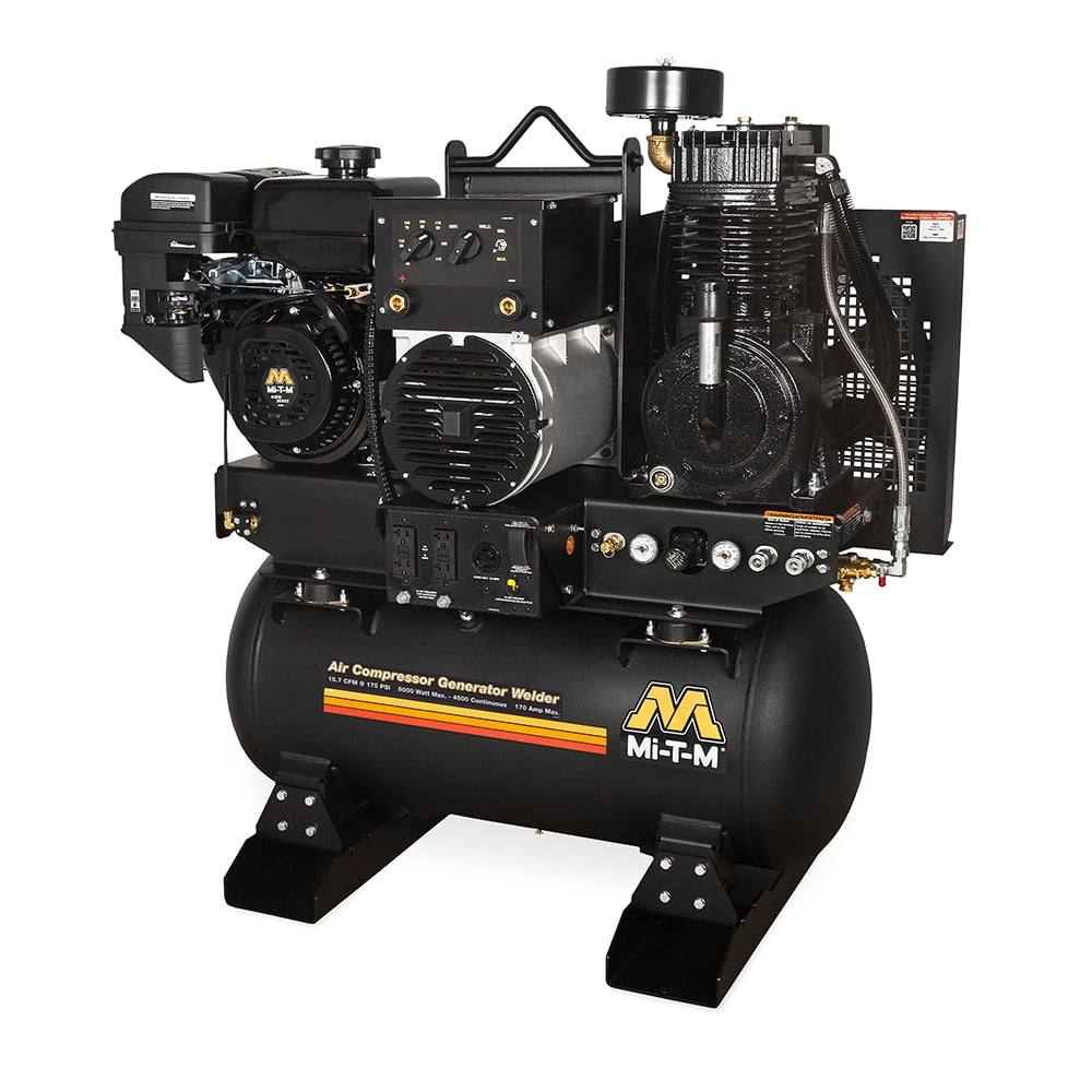 agw-sm14-30m MI-T-M AGW-SM14-30M 30-Gallon Compressor Generator Welder - Image 1