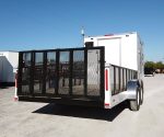 Enclosed Utility Hybrid Trailer 7'x20' - Lawn Mower Equipment Hauler Storage - Image 10
