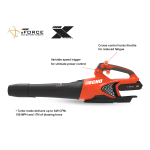 Echo DPB-2500 eForce XSeries Battery Powered Handheld Blower 56V - Image 3