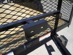 6.4x12 Dovetail Utility Trailer with 2ft Mesh Sides (2) 3,500lb Axles 7K GVWR - Image 8