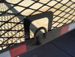 6.4x12 Dovetail Utility Trailer with 2ft Mesh Sides (2) 3,500lb Axles 7K GVWR - Image 9