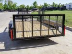 7x14 Utility Trailer with Side Gate and Dbl Brake (2) 3,500lb Axle - Image 5