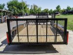 7x14 Utility Trailer with Side Gate and Dbl Brake (2) 3,500lb Axle - Image 13