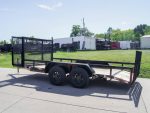 6.4x16 Dovetail Utility Trailer Stacked Baskets (2) 3500lb Axles - Image 3
