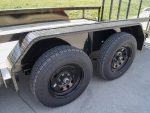 6.4x16 Dovetail Utility Trailer Stacked Baskets (2) 3500lb Axles - Image 13
