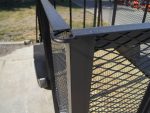 5x10 Straight Deck Utility Trailer 4ft Mesh Sides 3500lb Axle - Image 15