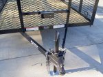 6.4x14 Dovetail Utility Trailer with 2ft Mesh Sides 3,500lb Axle - Image 8