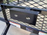 6.4x14 Dovetail Utility Trailer with 2ft Mesh Sides 3,500lb Axle - Image 9
