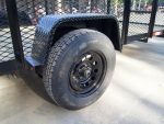 6.4x14 Dovetail Utility Trailer with 2ft Mesh Sides 3,500lb Axle - Image 13