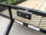 6.4x20 Utility Trailer with Side Gate and 18" Mesh (2) 3,500lb Axles - Image 10