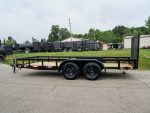 6.4x16 Straight Deck Utility Trailer (2) 3500lb Axles - Image 3