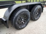 6.4x16 Straight Deck Utility Trailer (2) 3500lb Axles - Image 12