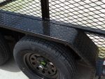 6.4x14 Dovetail Utility Open Deck Trailer (2) 3500 Axles Porta Potty and Portable Restroom - Image 14