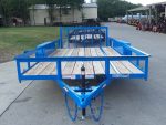 7x16 Utility Trailer Dovetail Powder Coated (2) 3,500lb Axles 7K GVWR - Image 15