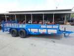 7x16 Utility Trailer Dovetail Powder Coated (2) 3,500lb Axles 7K GVWR - Image 21