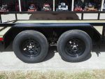 7x16 Utility Trailer Dovetail Powder Coated (2) 3,500lb Axles 7K GVWR - Image 8