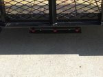 7x16 Utility Trailer Dovetail Powder Coated (2) 3,500lb Axles 7K GVWR - Image 14