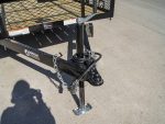 6.4' X 14' Tandem Axle Straight Utility Trailer - Mesh 6' Sides - Image 5