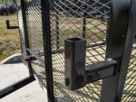 7x18 Tandem axle 2-3500lb Utility Trailer 6ft Mesh Sides with Ladder Racks 7K GVWR - Image 12