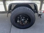 5x8 Straight Deck Utility Trailer with 2ft Mesh Side 3500lb Axle - Image 12