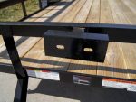 7x14 Dovetail Utility Trailer 3,500lb Axle with Brake - Image 9