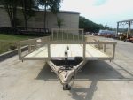 7x14 Straight Deck Tube Top Utility Trailer (2) 3,500lb Axles - Image 2