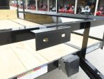 6.4x12 Straight Deck Utility Trailer 6ft Ladder Racks (2) 3500lb Axles - Image 15
