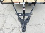 6.4x12 Straight Deck Utility Trailer 6ft Ladder Racks (2) 3500lb Axles - Image 5