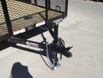 6.4x12 Dovetail Utility Trailer 2ft Mesh Side 3,500lb Axle - Image 10