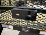 6.4x16 Dovetail Utility Trailer 2ft Mesh (2) 3500lb Axles 7K GVWR - Image 11