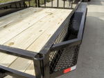 6.4x12 Dovetail Utility Trailer with Side Baskets (2) 3500lb Axles - Image 10