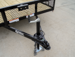 6.4x12 Dovetail Utility Trailer with 1ft Mesh Sides 3,500lb Axle - Image 10
