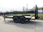 7x14 IBeam Equipment Trailer (2) 7K Axles with Stand-Up Ramps 14K GVWR - Image 5