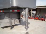 24ft Charcoal Gooseneck Livestock Cattle Trailer (2) 7K Axles 14K GVWR - Image 16