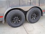 20ft Charcoal Gooseneck Livestock Cattle Trailer (2) 7K Axles 14K GVWR - Image 13