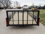 6.4x16 Tube Top Dovetail Utility Trailer (2) 3,500lb Axles 7K GVWR - Image 5