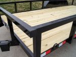 6.4x16 Tube Top Dovetail Utility Trailer (2) 3,500lb Axles 7K GVWR - Image 11