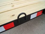 6.4x16 Tube Top Dovetail Utility Trailer (2) 3,500lb Axles 7K GVWR - Image 12